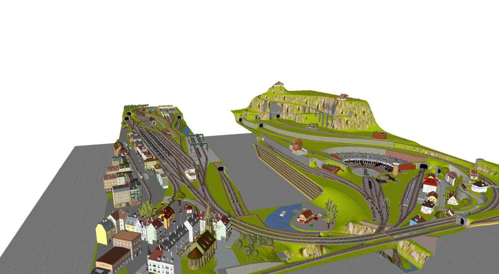 Anlage 09: Spur N Peco Gleisplan