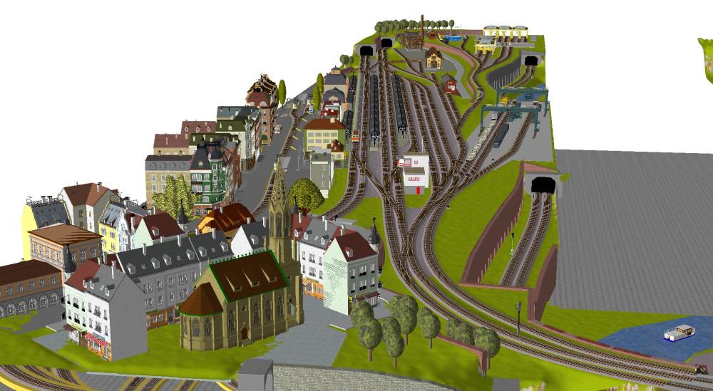 Anlage 09: Spur N Peco Gleisplan